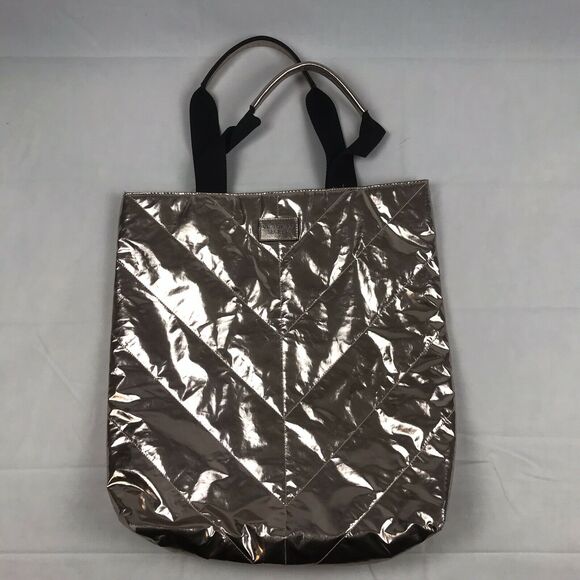 Victoria's‎ Secret Limited Edition 2017 Metallic Rose Gold Tote Bag - Picture 1 of 12